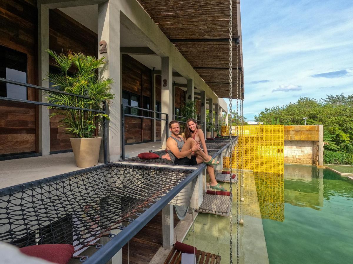 Hotel Makaaba Eco-Boutique Bacalar Eksteriør bilde