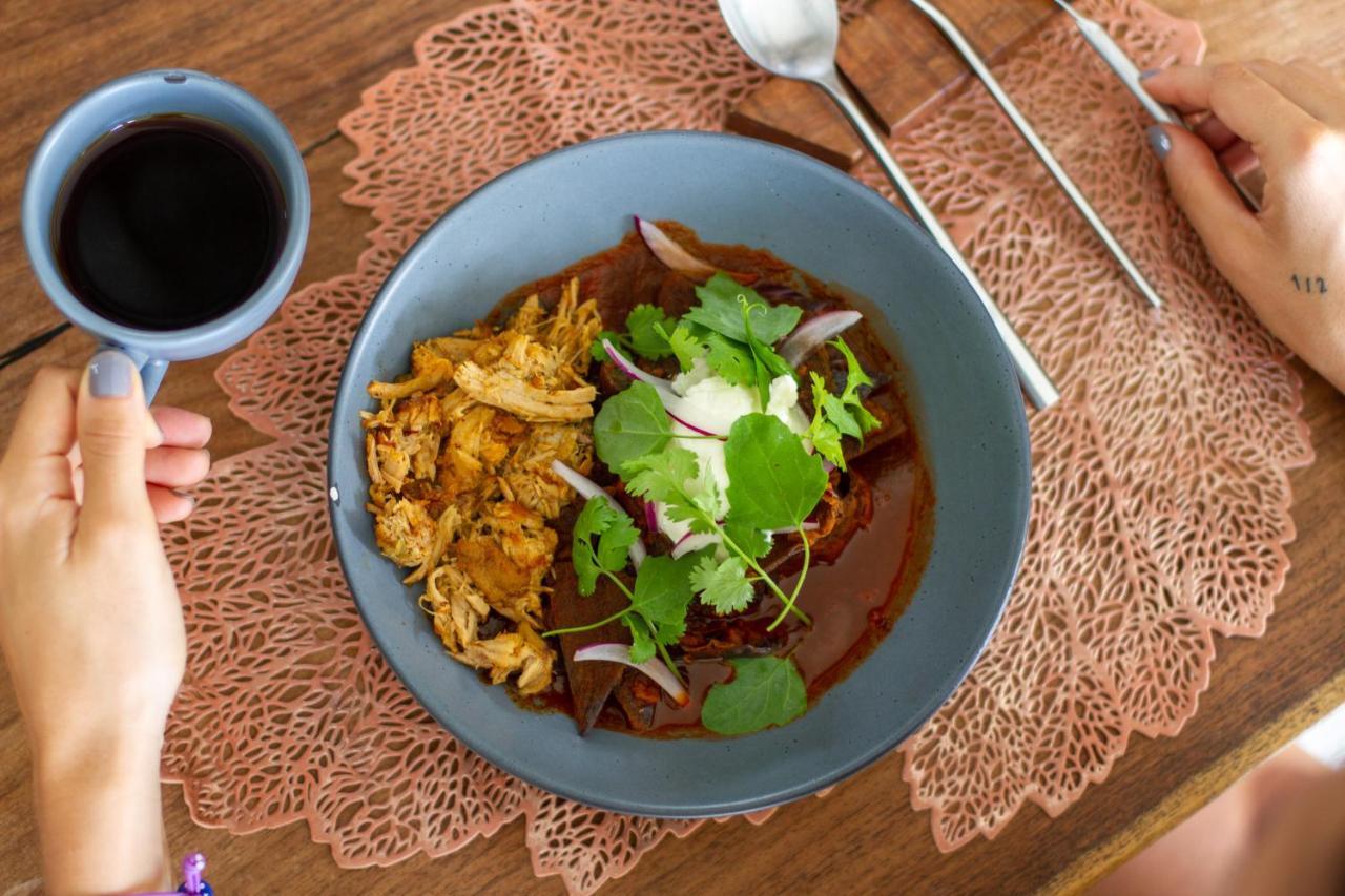 Hotel Makaaba Eco-Boutique Bacalar Eksteriør bilde Khao soi