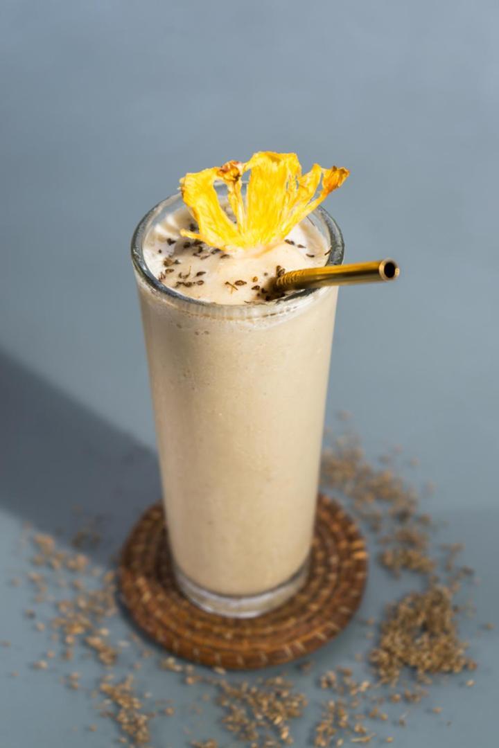 Hotel Makaaba Eco-Boutique Bacalar Eksteriør bilde A glass of horchata