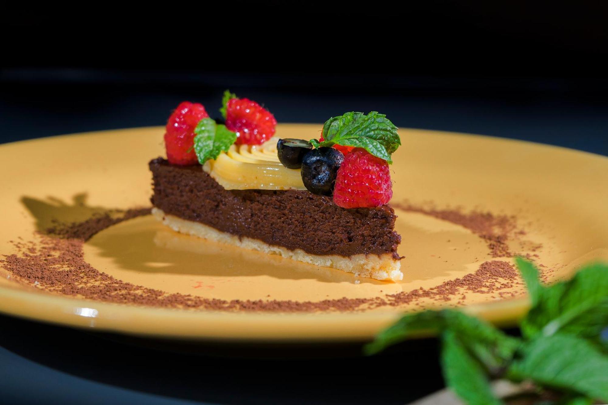 Hotel Makaaba Eco-Boutique Bacalar Eksteriør bilde A chocolate tart