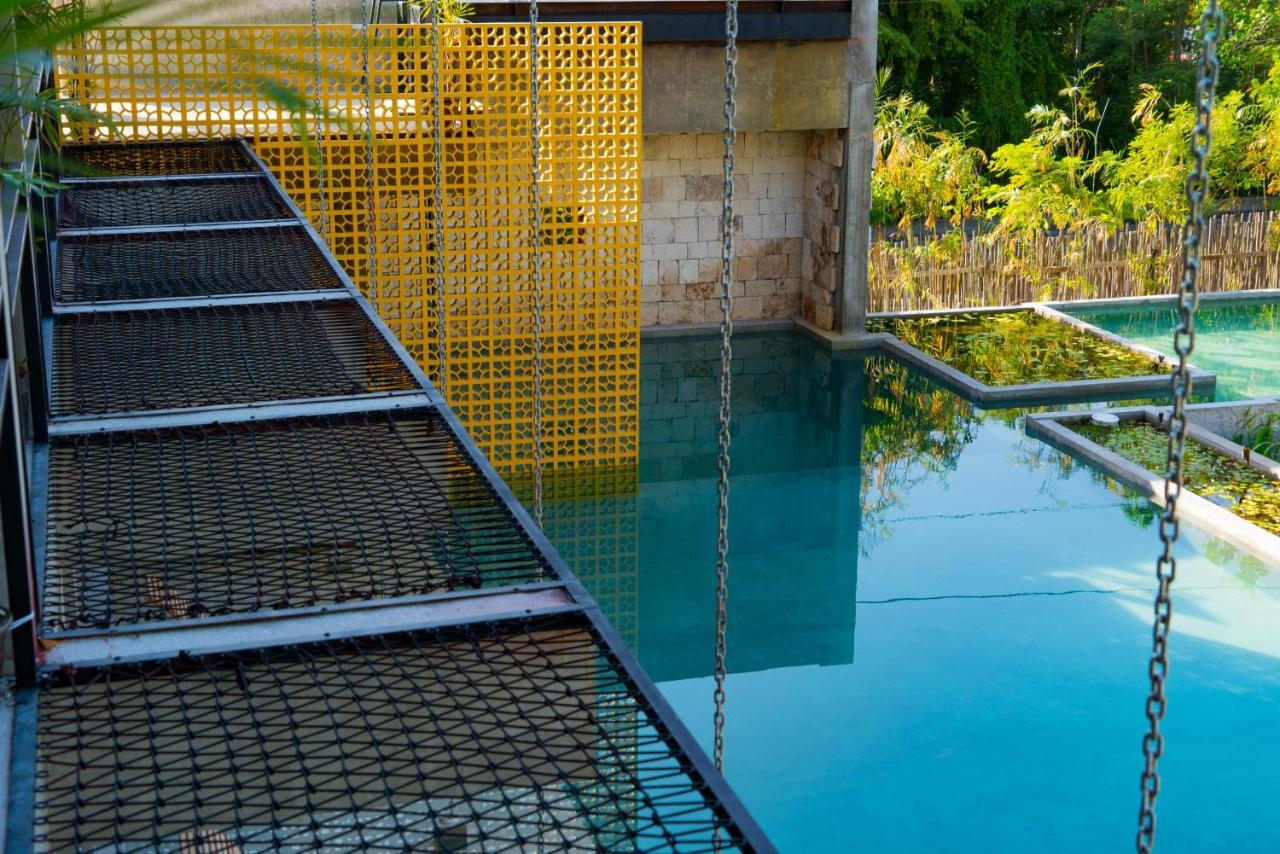 Hotel Makaaba Eco-Boutique Bacalar Eksteriør bilde The water gate